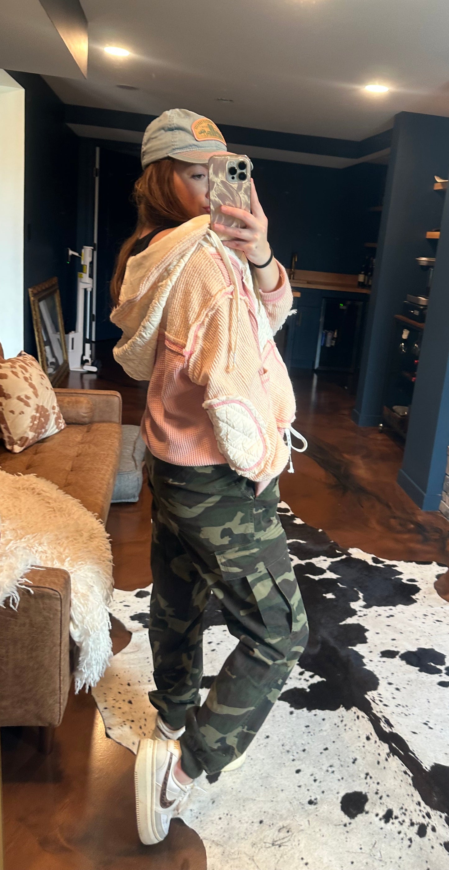 CAMO CARGO JOGGER PANTS