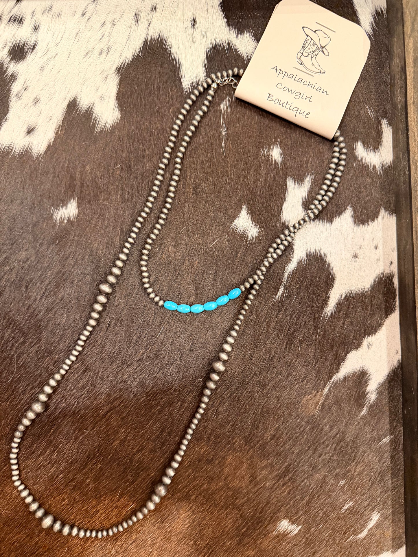Long Layered Navajo Pearls