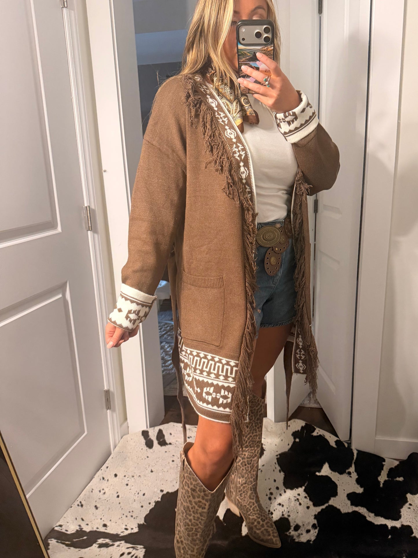 Lone Star Cozy Cardigan