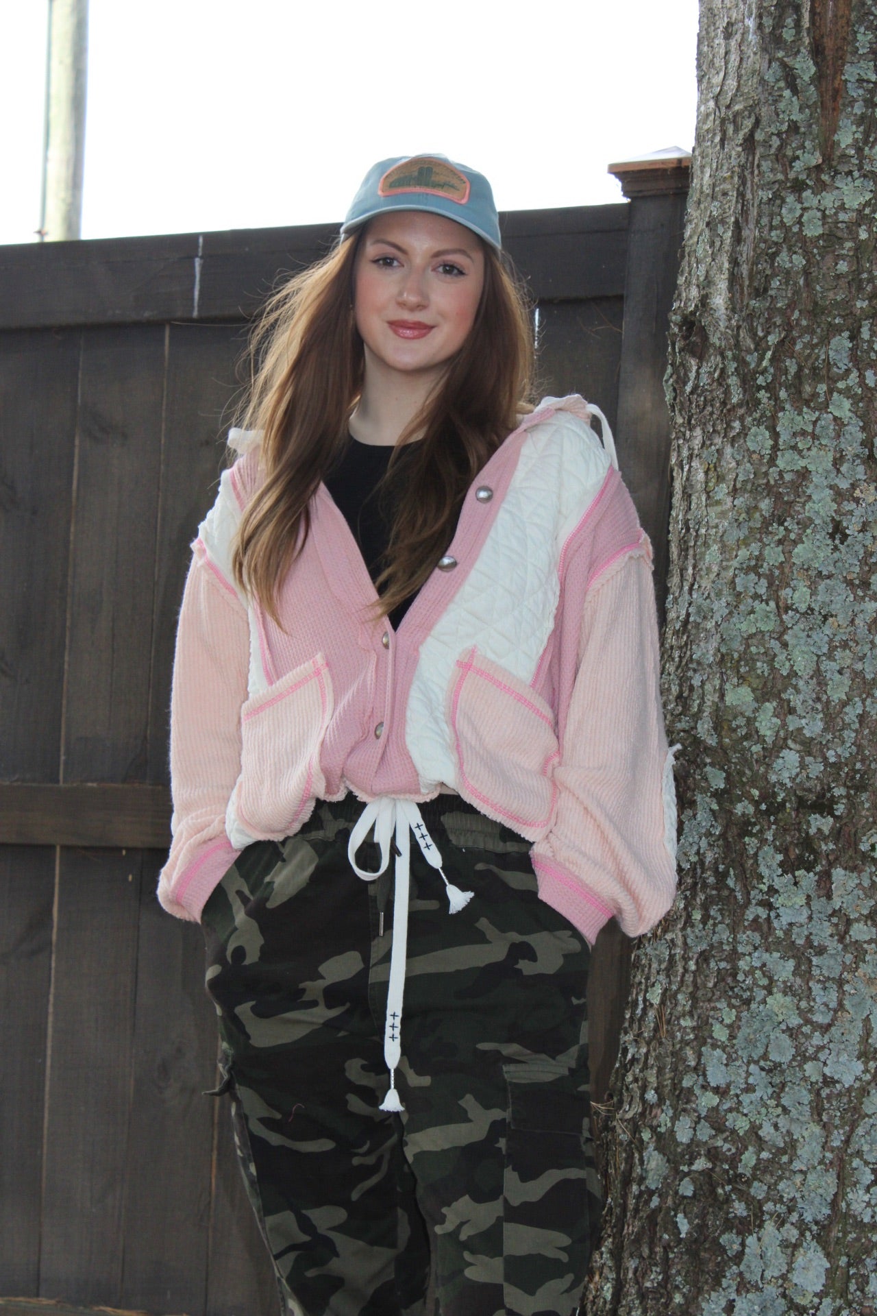 CAMO CARGO JOGGER PANTS