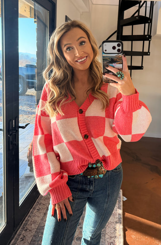 Checkered Sweater