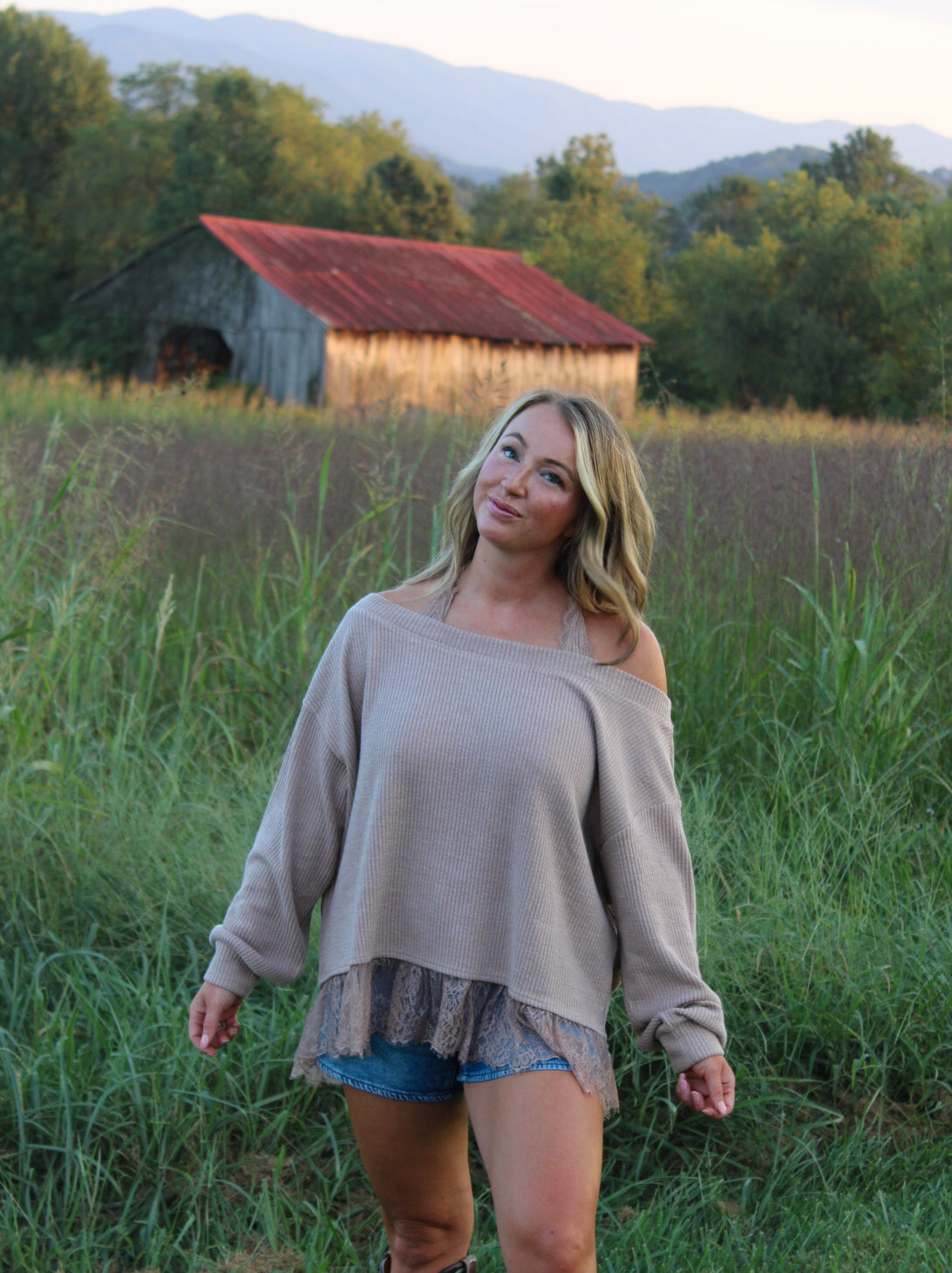 Romance and Lace Top