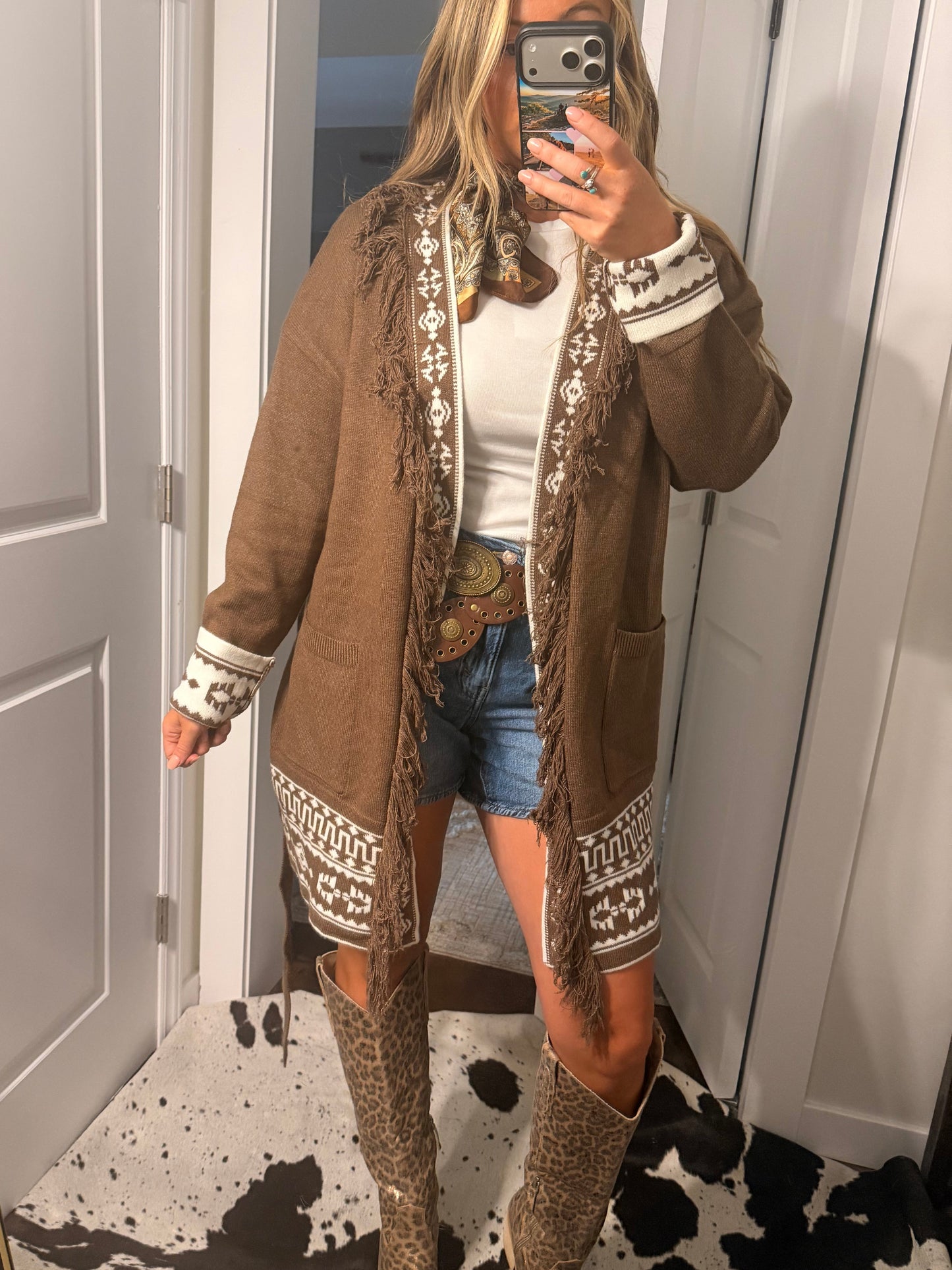 Lone Star Cozy Cardigan