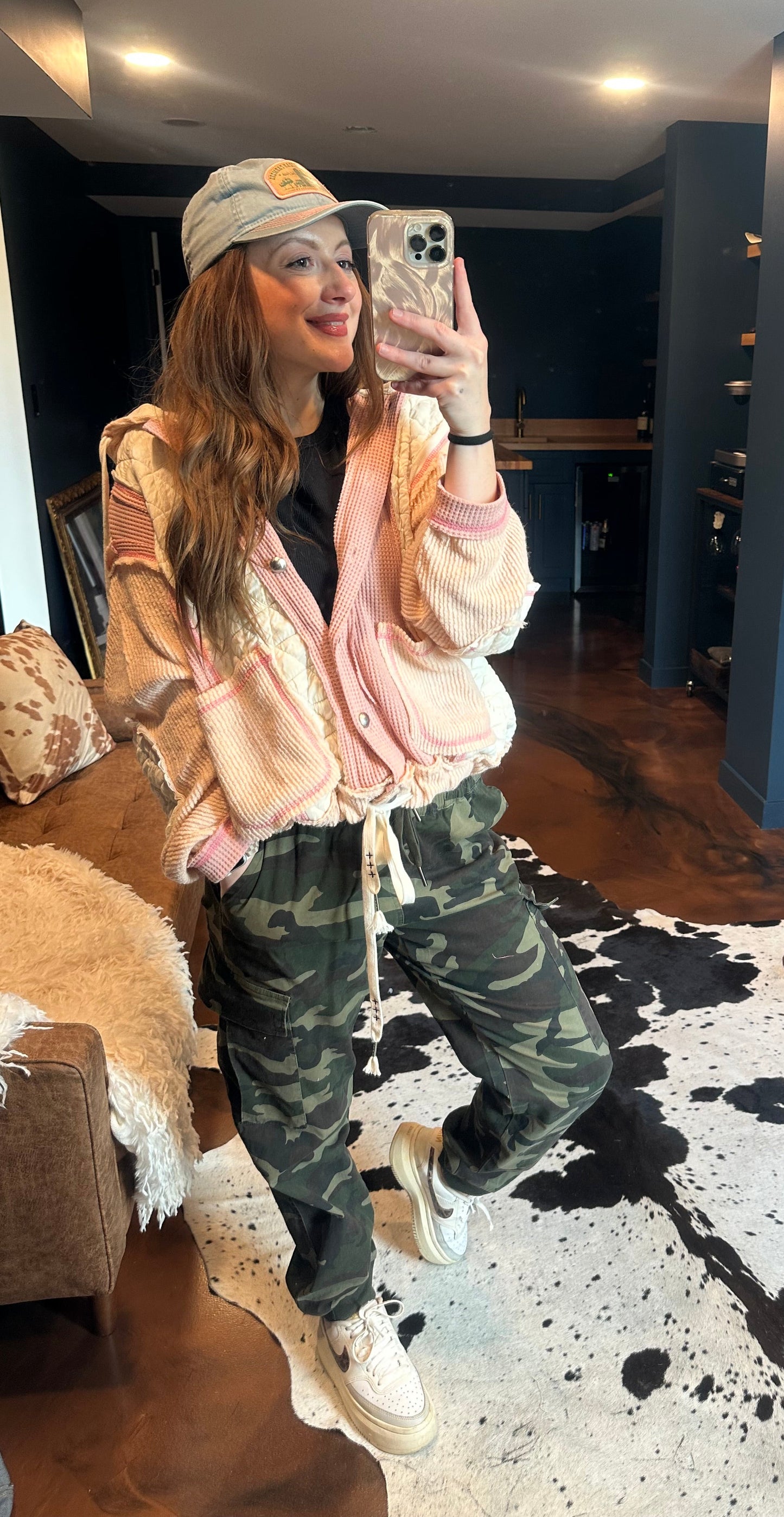 CAMO CARGO JOGGER PANTS