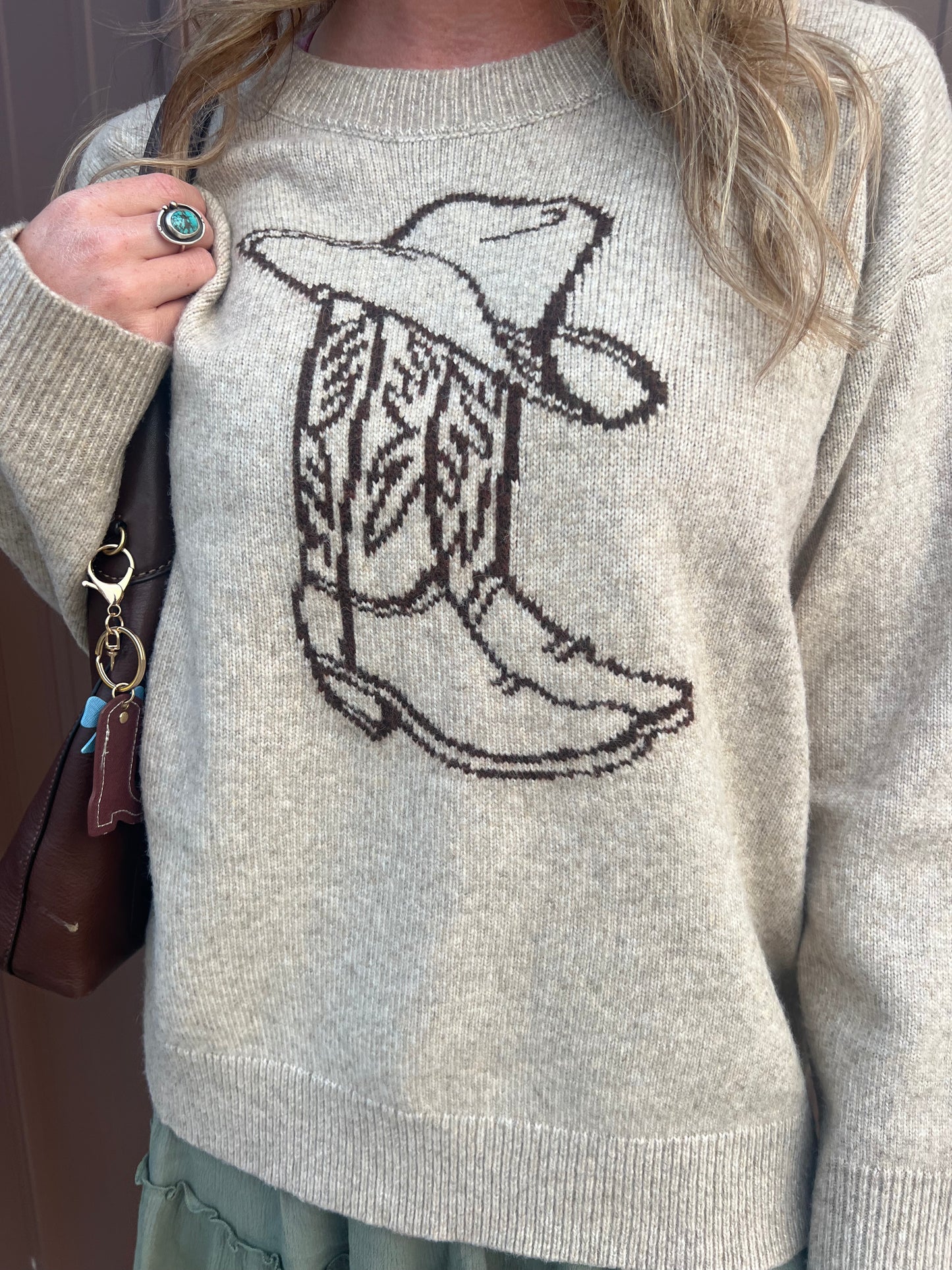 Cozy Cowgirl Sweater